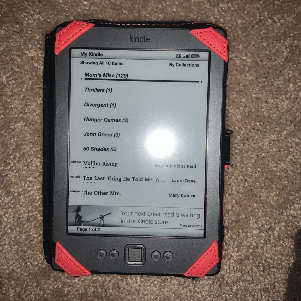 4th-generation Kindle e-reader